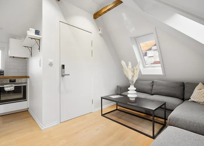 Apartament Modern Penthouse With A View - Behind Bryggen *